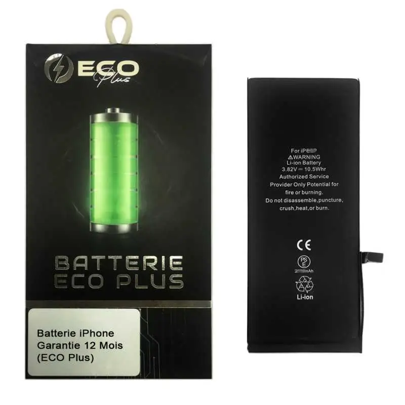 Batterie A2863 3279mAh iPhone 14 + Adhésifs - Puce Ti (ECO Luxe)
