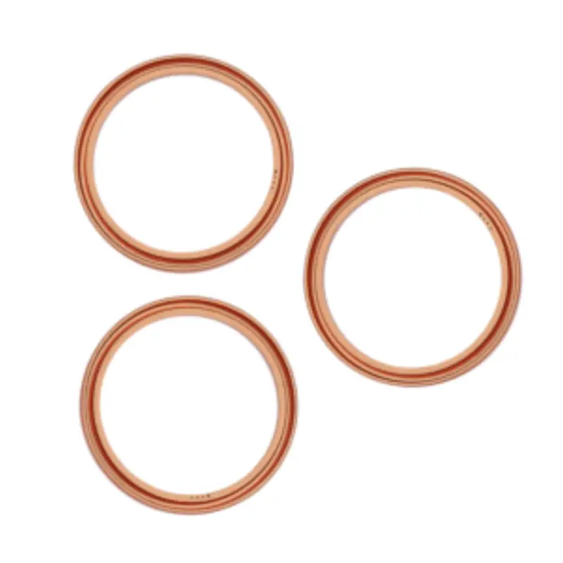 Cadre de Caméra Arrière iPhone 17 Pro / 17 Pro Max Orange Cosmique (3 pièces)
