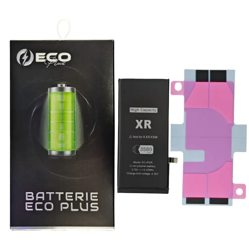 Batterie 616-00471/616-00524 3580mAh iPhone XR 130% Plus Durable (ECO Plus)
