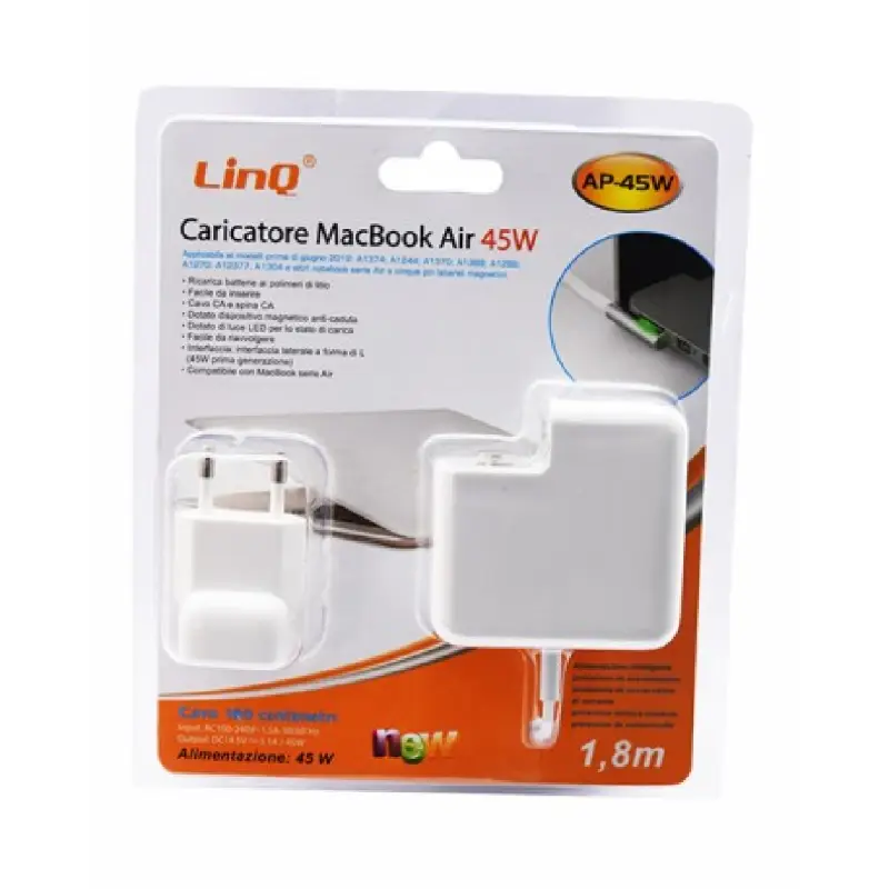 Adaptateur secteur MagSafe 45W LinQ AP-45W