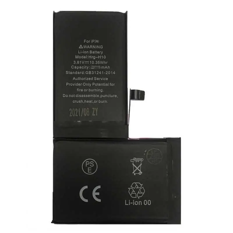 Batterie 616-00514 2658mAh iPhone XS 3.82V + Adhésifs - Puce Ti (ECO Luxe) Alternative d'origine