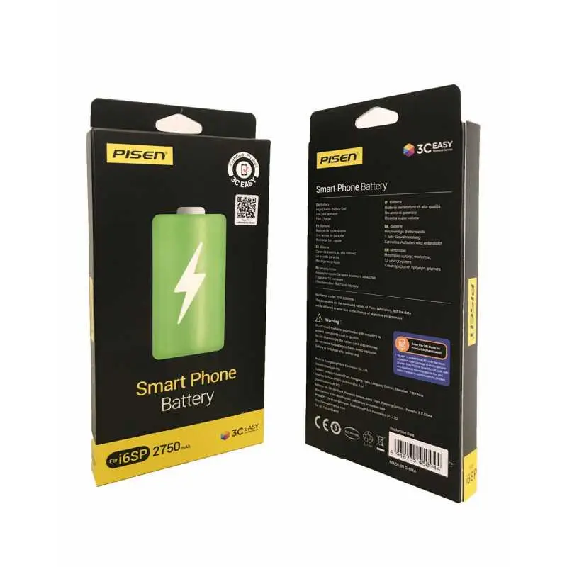 Batterie 616-00106 1624mAh iPhone SE + Adhésifs - Puce Ti (ECO Luxe) Alternative d'origine