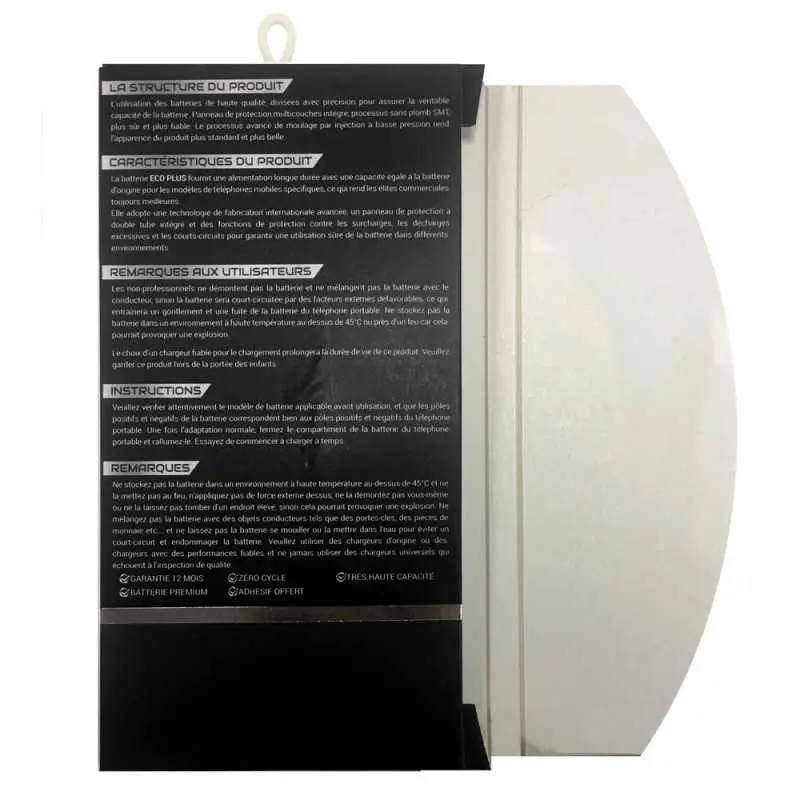 Batterie 616-00514 2658mAh iPhone XS 3.82V + Adhésifs - Puce Ti (ECO Luxe) Alternative d'origine