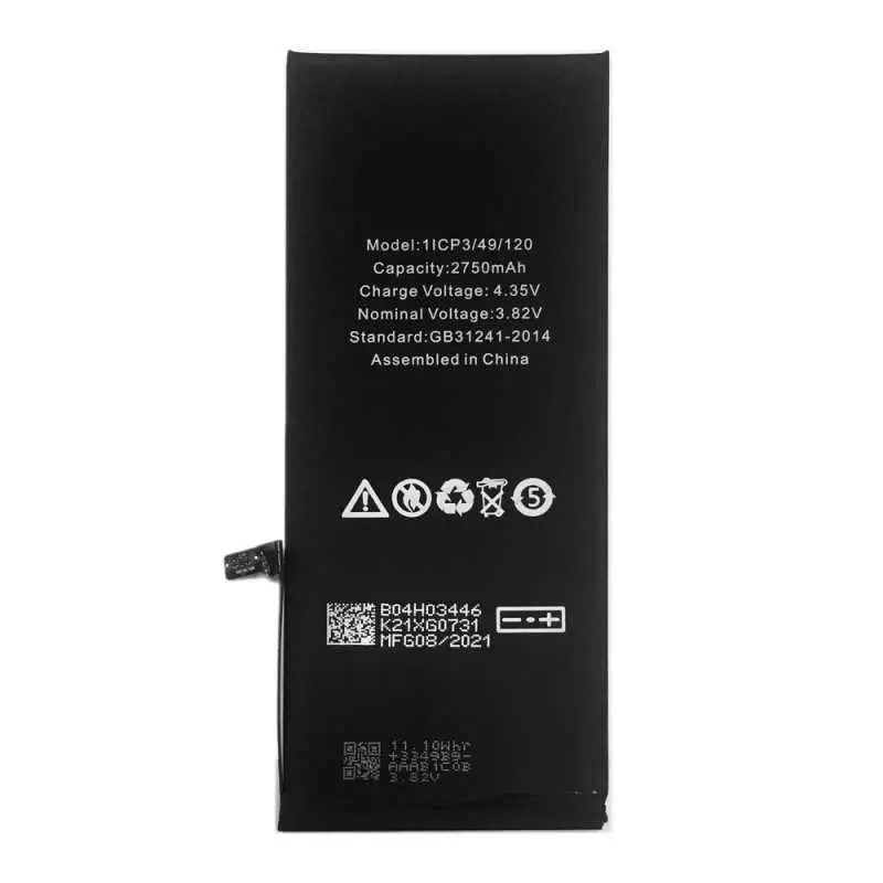 Batterie 616-00036/616-00033 1715mAh iPhone 6S 3.8V + Adhésifs - Puce Ti (ECO Luxe) Alternative d'origine